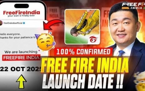 Free Fire India 2025 Release Date Announced – Pre-Register Now for Exclusive Rewards Big Update