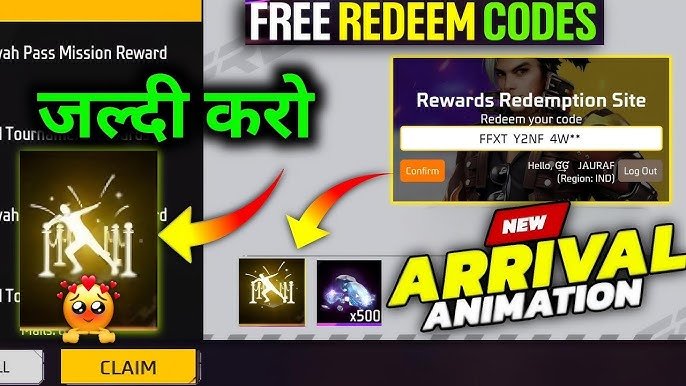 Free Fire Today Redeem Code – Claim Your Exclusive Rewards Now!