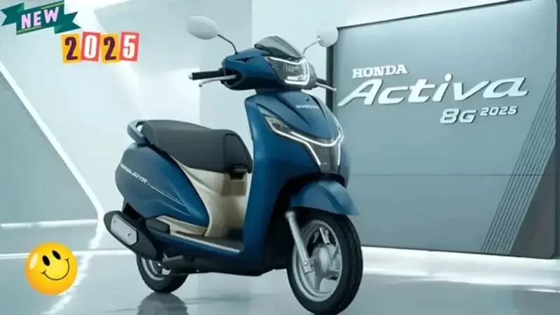 Honda Activa 8G – 210cc Engine, 85kmpl Mileage & Sleek Modern Design for Just ₹55,000!