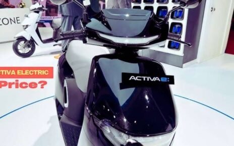 Honda Launched Activa Electric Scooter – 3.5kWh Battery, 485KM Range & Fast Charging Scooter, Buy Now!