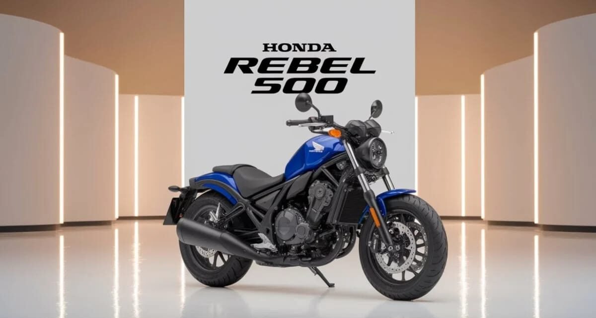 Honda Rebel 500 2025 Launched – Powerful 500cc Engine, Stylish Cruiser Look & Advanced Tech