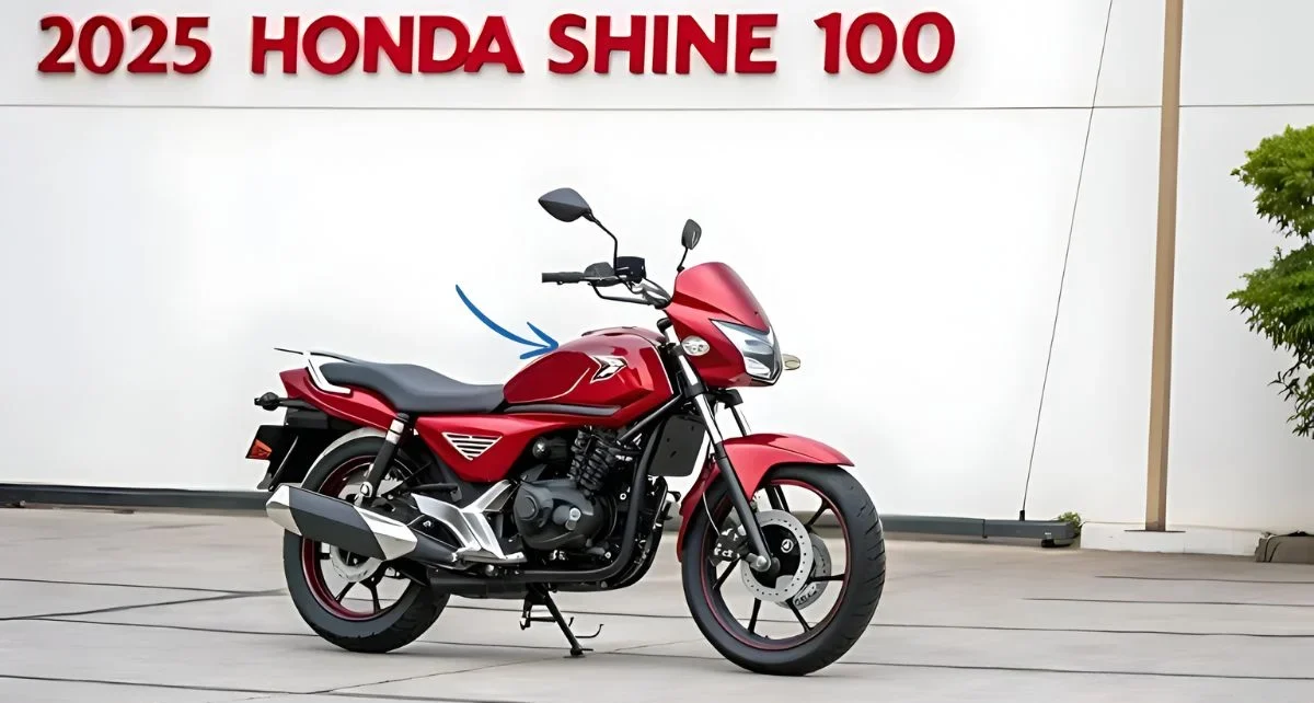 Honda Shine 100 Launch – Simple Sober Design, 63KMPL Mileage & Just ₹7,500 Monthly EMI!