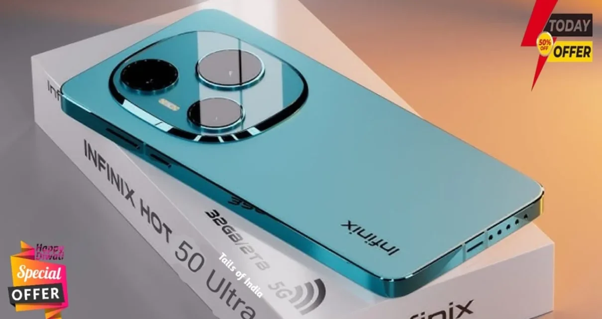 Infinix Hot 50 Ultra 5G Launched – 250MP Camera, 256GB Storage, Premium Design & 120Hz Screen at ₹9,999