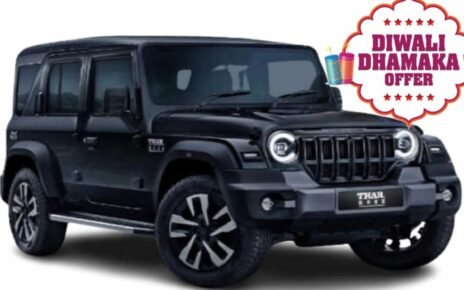 Mahindra Thar SUV – 1997cc Powerful Engine, 4x4 Capability & 35 KMPL Mileage!