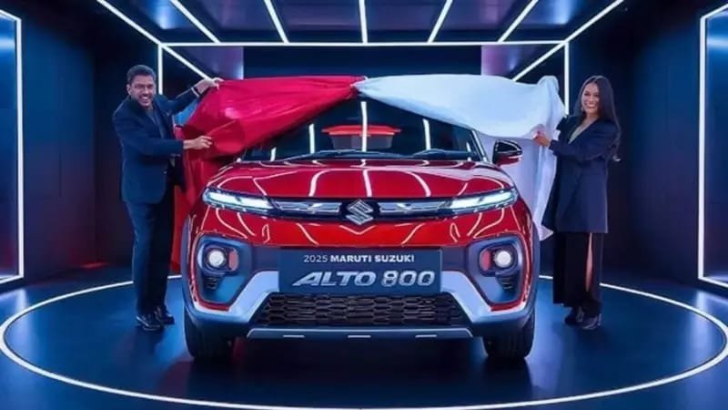 Maruti Alto 800 2025: सबसे कम बजट में शानदार फैमिली कार – 34KMPL और मात्र ₹50,000 डाउन पेमेंट में घर लाएं!