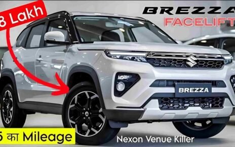 Maruti Brezza ZXI CNG 2025 Launched – 28 KMPL Mileage, 650 KM Range, EMI ₹11,499 & Down Payment ₹1.5 Lakh