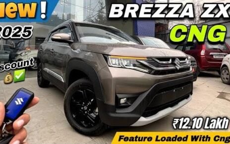 Maruti Brezza ZXI CNG 2026 – Stylish SUV with 26KMPL Mileage & Premium Features!