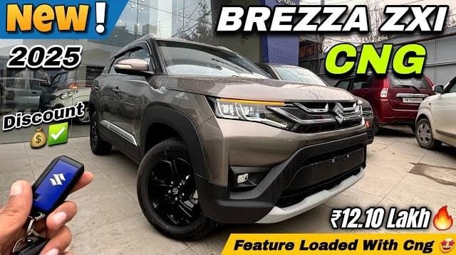 Maruti Brezza ZXI CNG 2026 – Stylish SUV with 26KMPL Mileage & Premium Features!