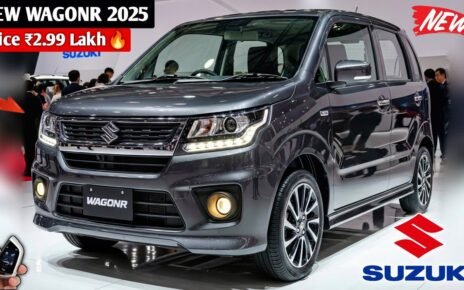 Maruti WagonR 2025 Launched – 39 KMPL Fuel Saver Hatchback Starts at Just ₹3.25 Lakh!