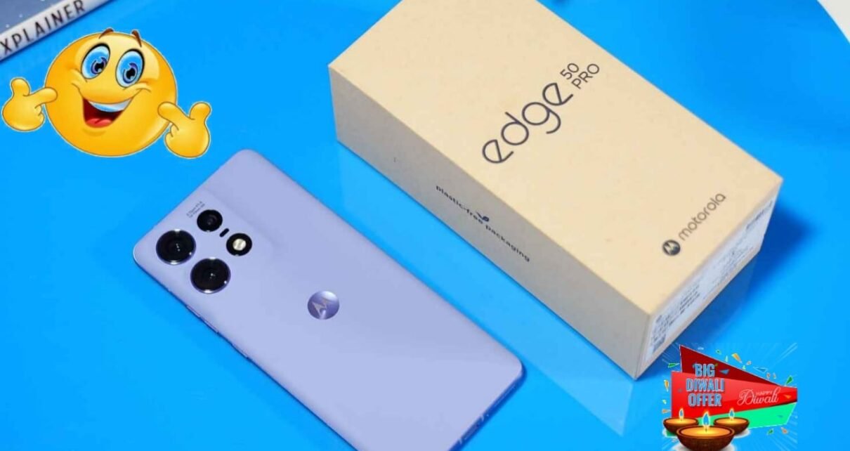 Motorola Edge 50 Pro: 320MP Camera, 180W Fast Charger & 7800mAh Battery – Grab 60% Off This Diwali!