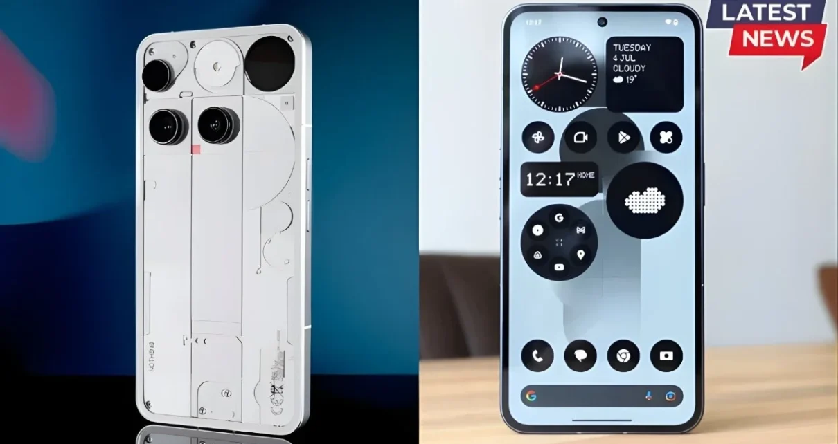 Nothing Phone 3 Launched – 200MP Camera, 12GB RAM & Gen 8s 4 Processor with Sleek Design