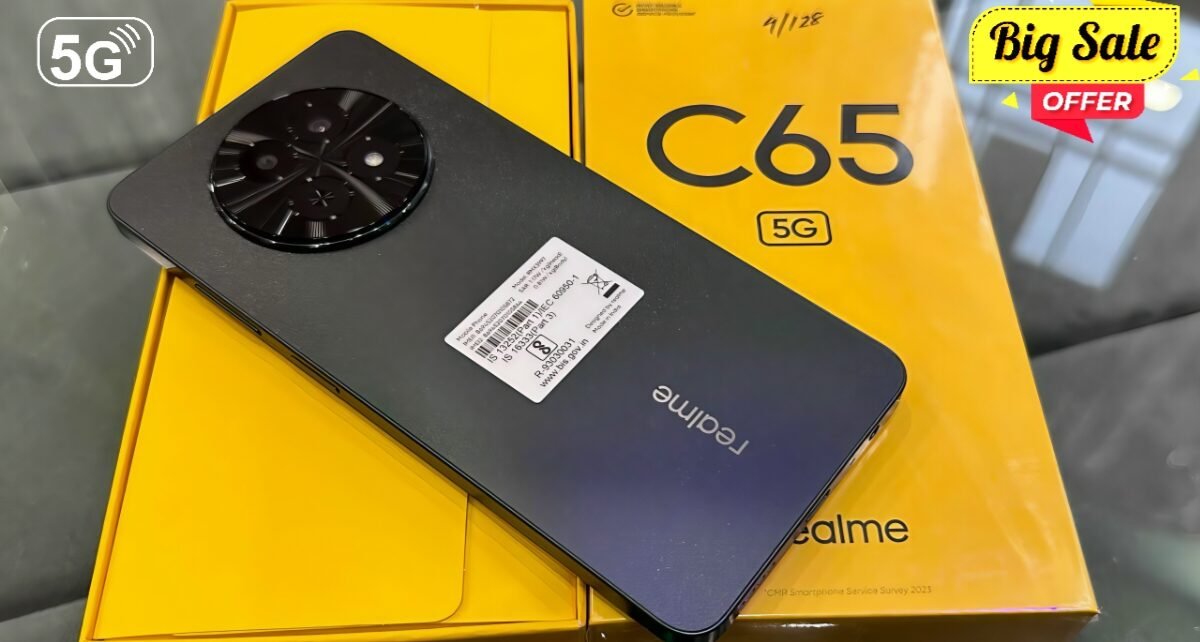 Realme C65 5G is the cheapest Smartphone for poors – Battery is 6800mAH 11,450 Only