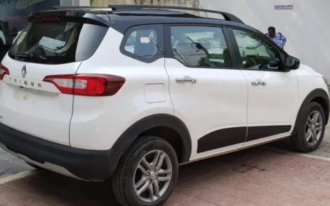 Renault Triber 2025 Launched – 37 KMPL Mileage, Family-Friendly Rear AC, Touchscreen Entertainment & ₹8,500 EMI!