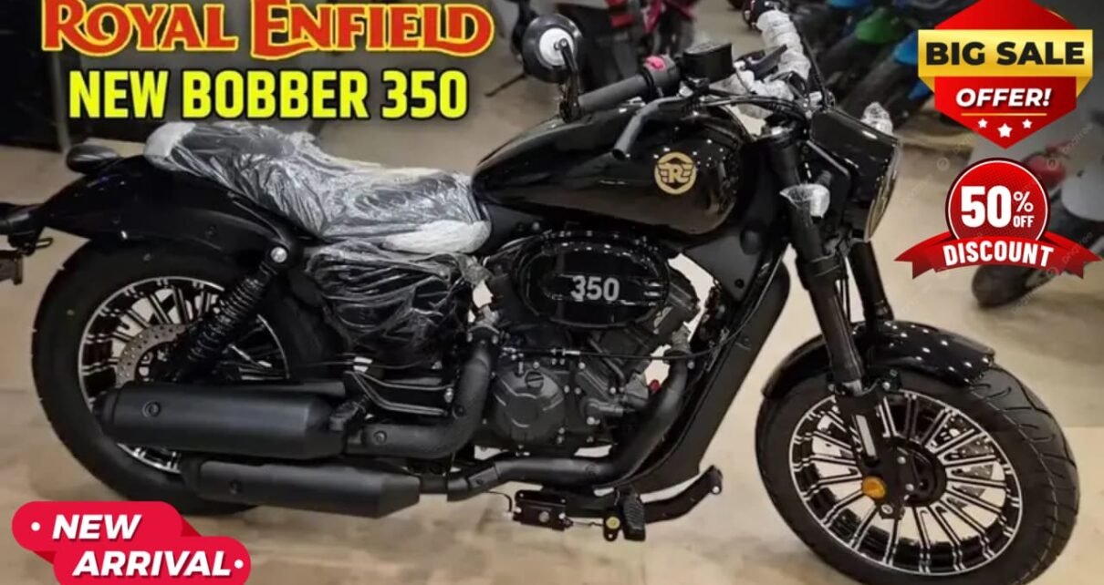 Royal Enfield Classic 350 Bobber 2025 Launched – 65kmpl Mileage, Vintage Style & 50% Diwali Discount!