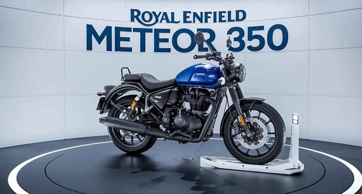 Royal Enfield Meteor 350 Bullet – 349cc Engine, Retro Cruiser Design & 32KMPL Mileage for Smooth Long Rides