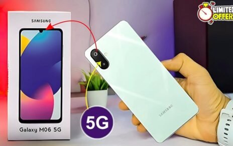 Samsung Galaxy M06 5G Launched – Budget-Friendly 5G with Big Display at Only ₹13,450