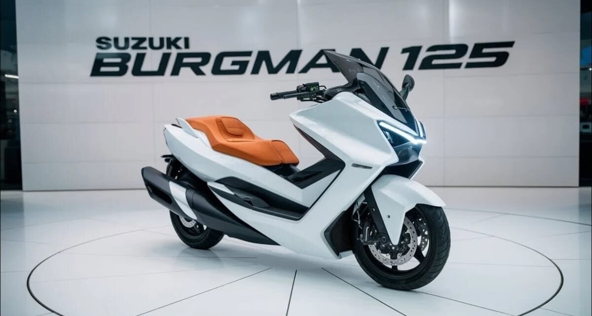 Suzuki Burgman 2025 Launched – Refined Engine, Comfortable Ride & Premium Design