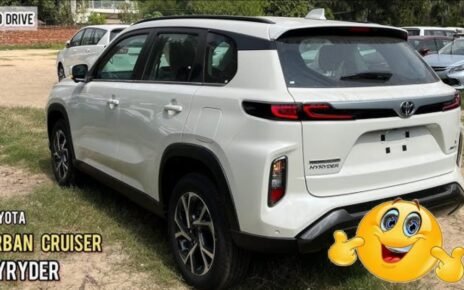 Toyota Urban Cruiser Hyryder 2025 – नई हाइब्रिड SUV, 27.97 km/l का शानदार माइलेज और जबरदस्त फीचर्स के साथ लॉन्च!