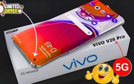 Vivo V26 5G Launched Today – 250MP Camera & 7700mAh Battery with 166W Fast Charging