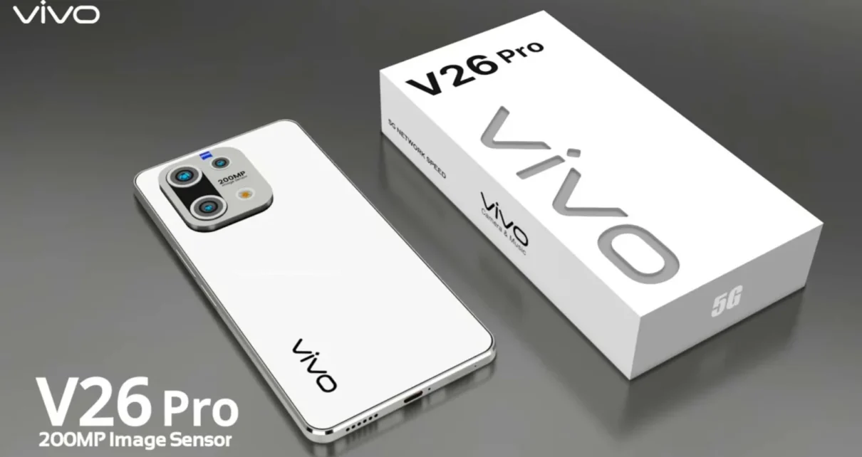 Vivo V26 Pro 5G – Massive 7500mAh Battery, 200MP AI Camera, 120Hz AMOLED Display & 80W Fast Charging!